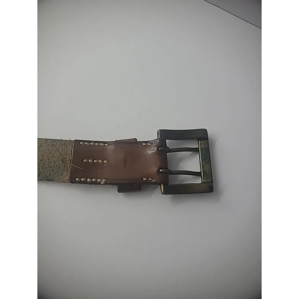 Vintage Wilsons Leather Genuine Julian Men Belt Double Prong L Large‎ 38-40 Brn